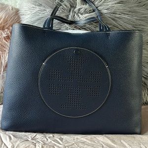 Tory Burch Navy Tote